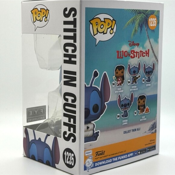 Funko Pop! Vinyl: Disney - Stitch In Cuffs - FYE (Exclusive) #1235 - Picture 4 of 4